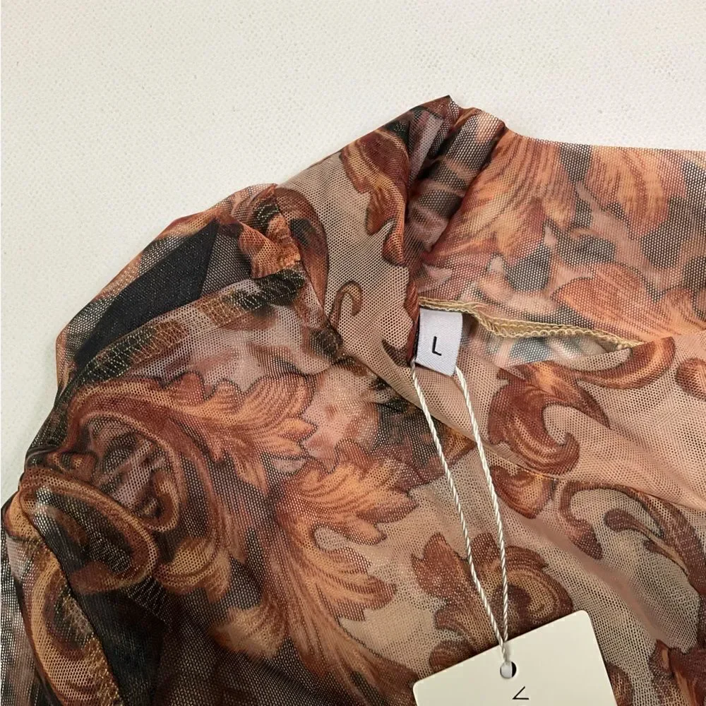 Very
Sheer NEW Crop Top Size S/M/L - Picture 6 of 6